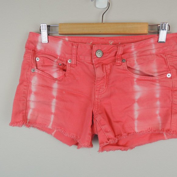 American Eagle Outfitters Pants - American Eagle womens stretch tye dyed  shorts 8